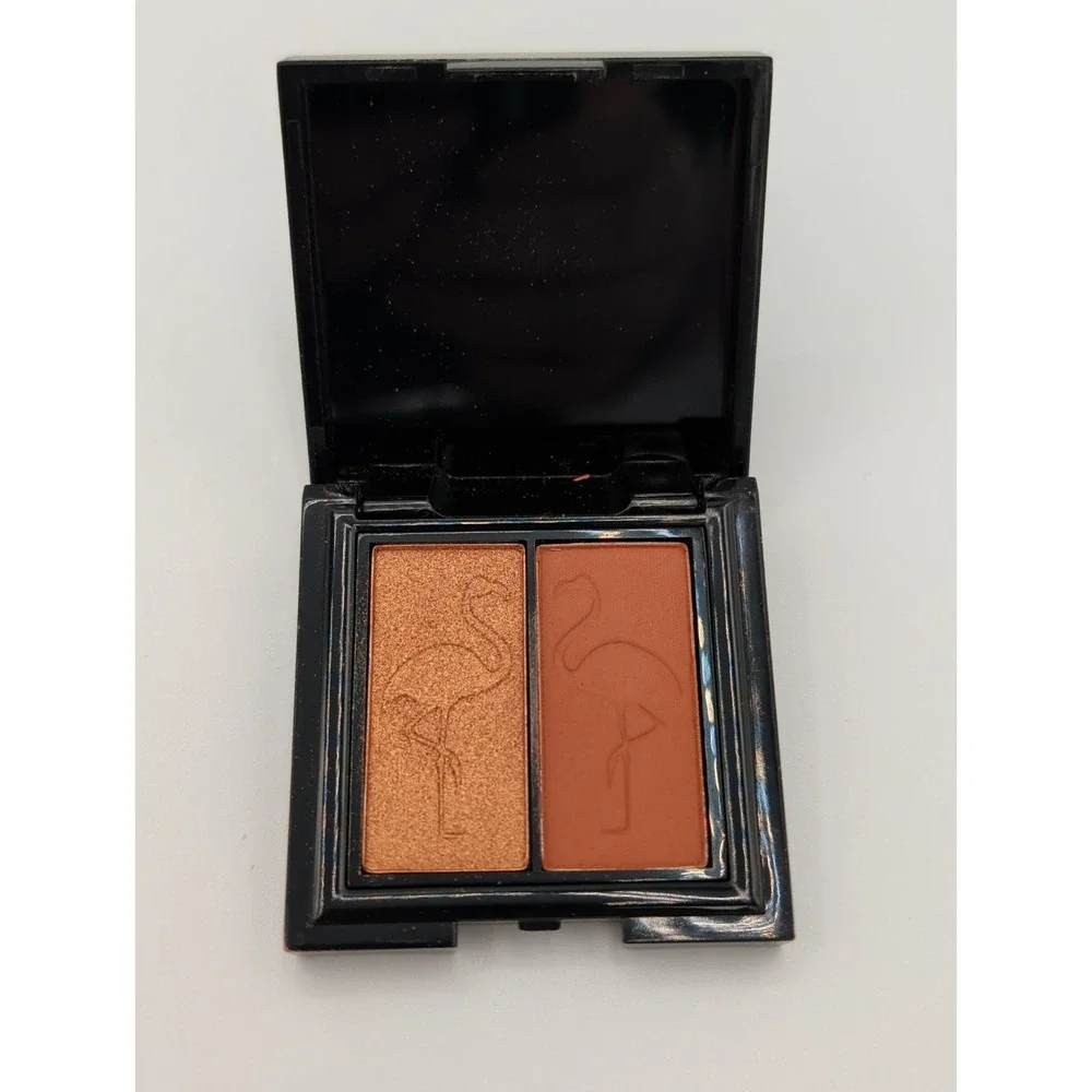 Shaina B Miami Eyeshadow Duo B.Brazen Brown Bronze 2.5g .088oz Travel Size